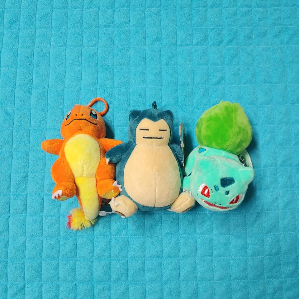 잠만보/파이리/이상해씨 인형 새상품 15000원 포켓몬스터