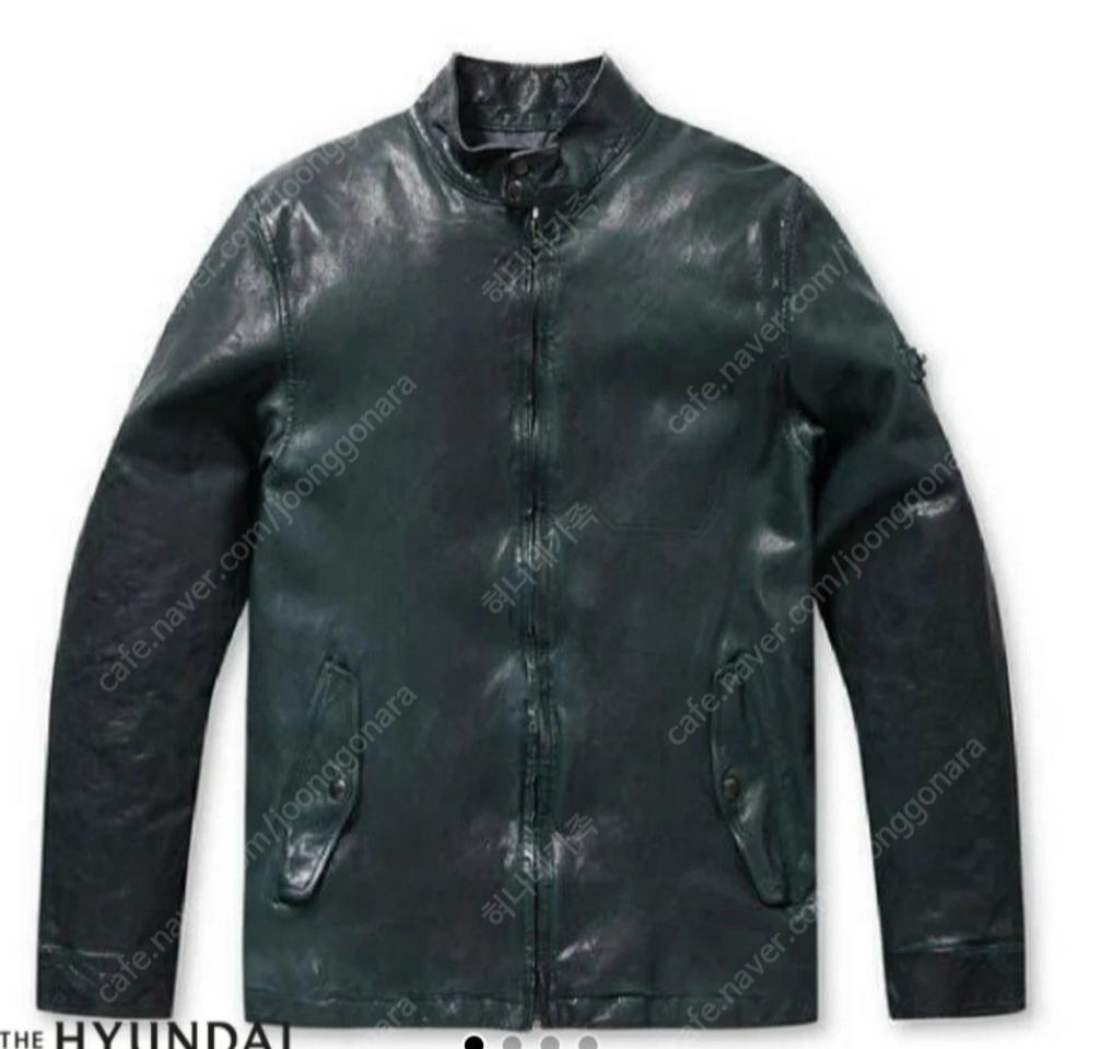 시리즈[series] LA PODEROSA 페이크 포켓 램스킨 점퍼