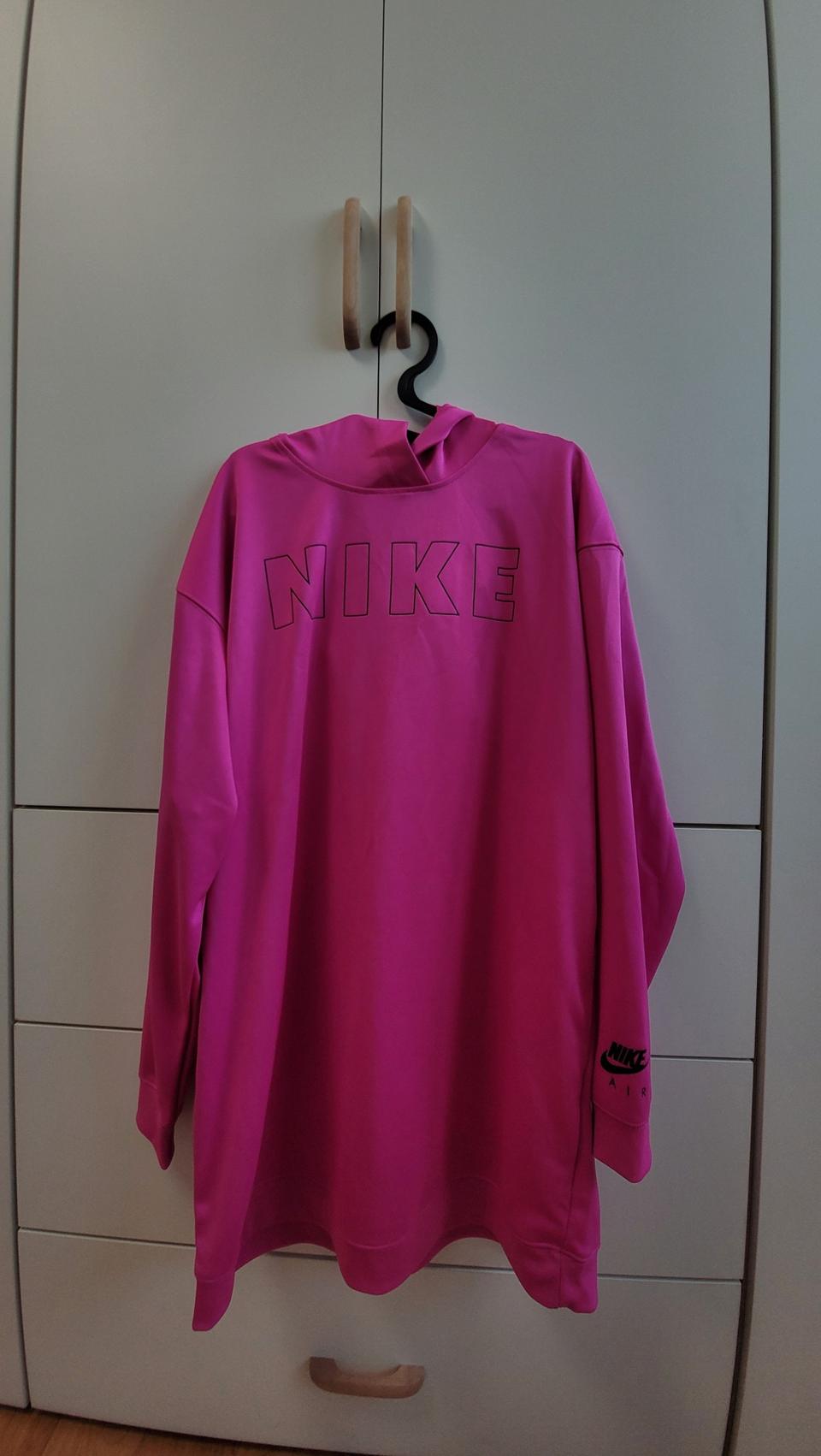 (100,새옷)나이키 저지 롱 후드 루즈핏 티셔츠