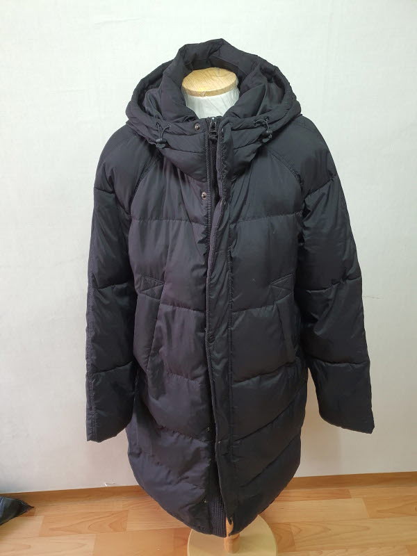 TATE/남성용/거위털/구스다운/롱패딩/정품/상태A