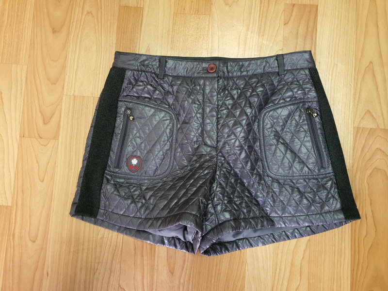 LALA/여성용/퀄팅누빔/패딩바지/골프반바지/정품/상태A