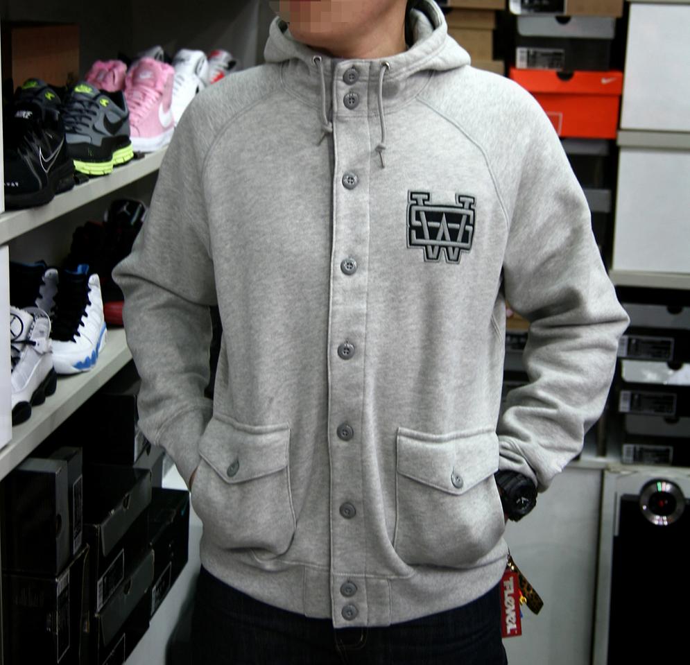 [새제품] 나이키 정품 NSW 후드자켓 버튼후드 스포츠웨어 후드집업