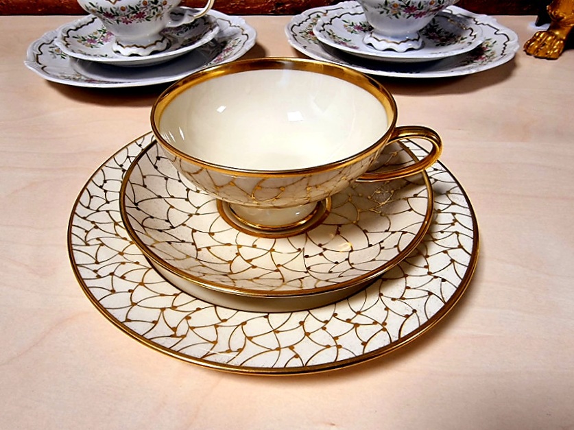 로젠탈 핸드페인티드 한트말러라이제품 트리오세트