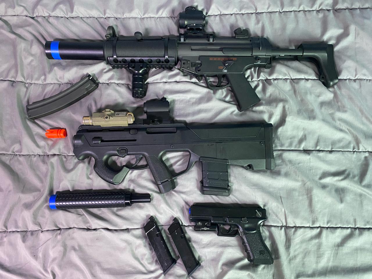 서바이벌 총기 정리합니당