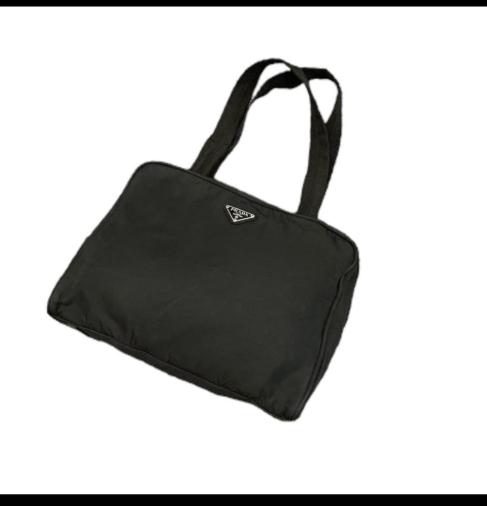 프라다 빈티지 포코노 스퀘어 토트백