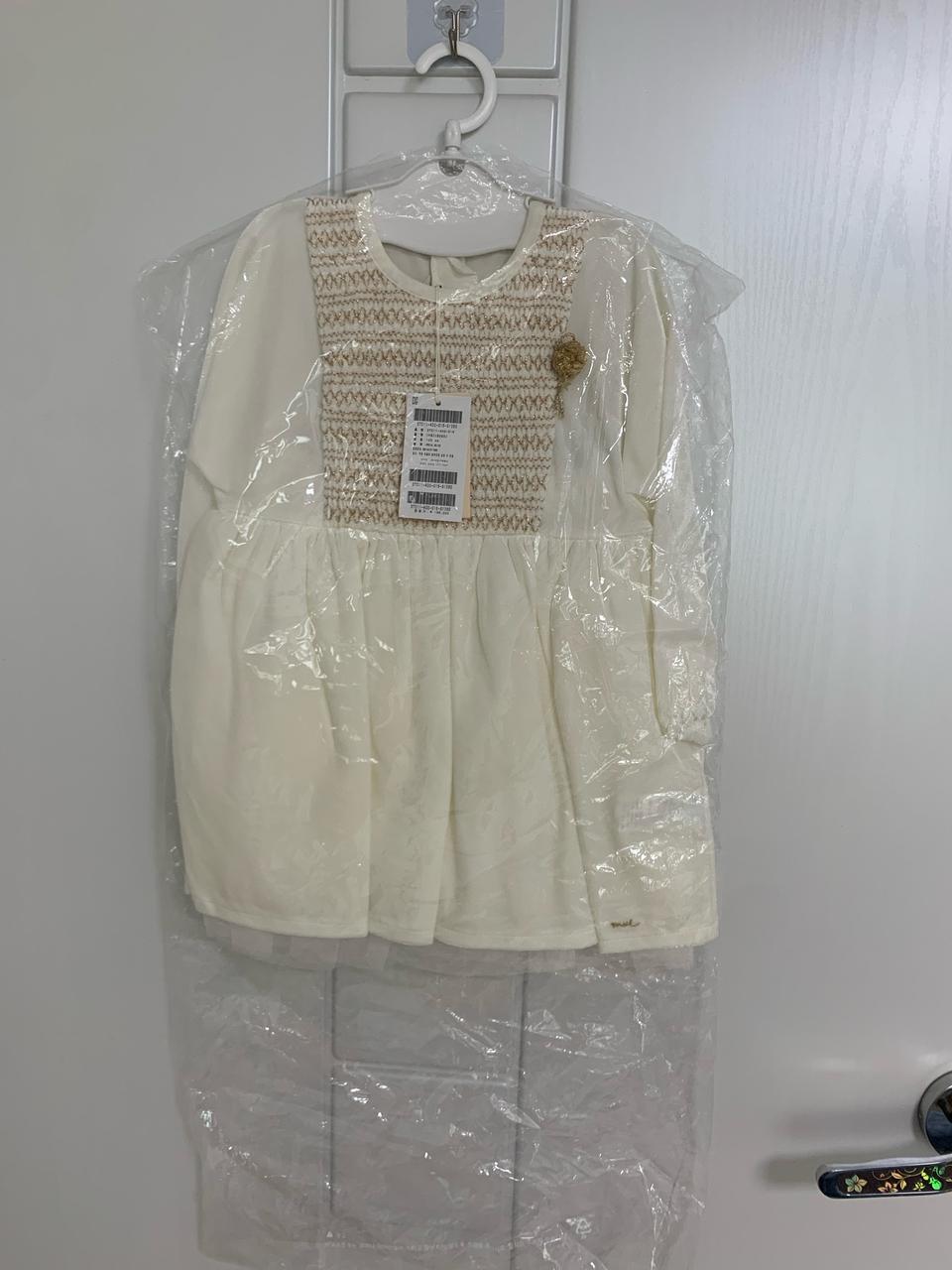 (새상품)밍크뮤 원피스 100