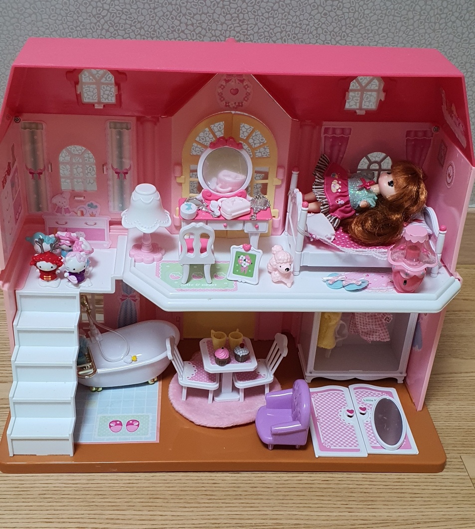 미미2층집 인형유모차