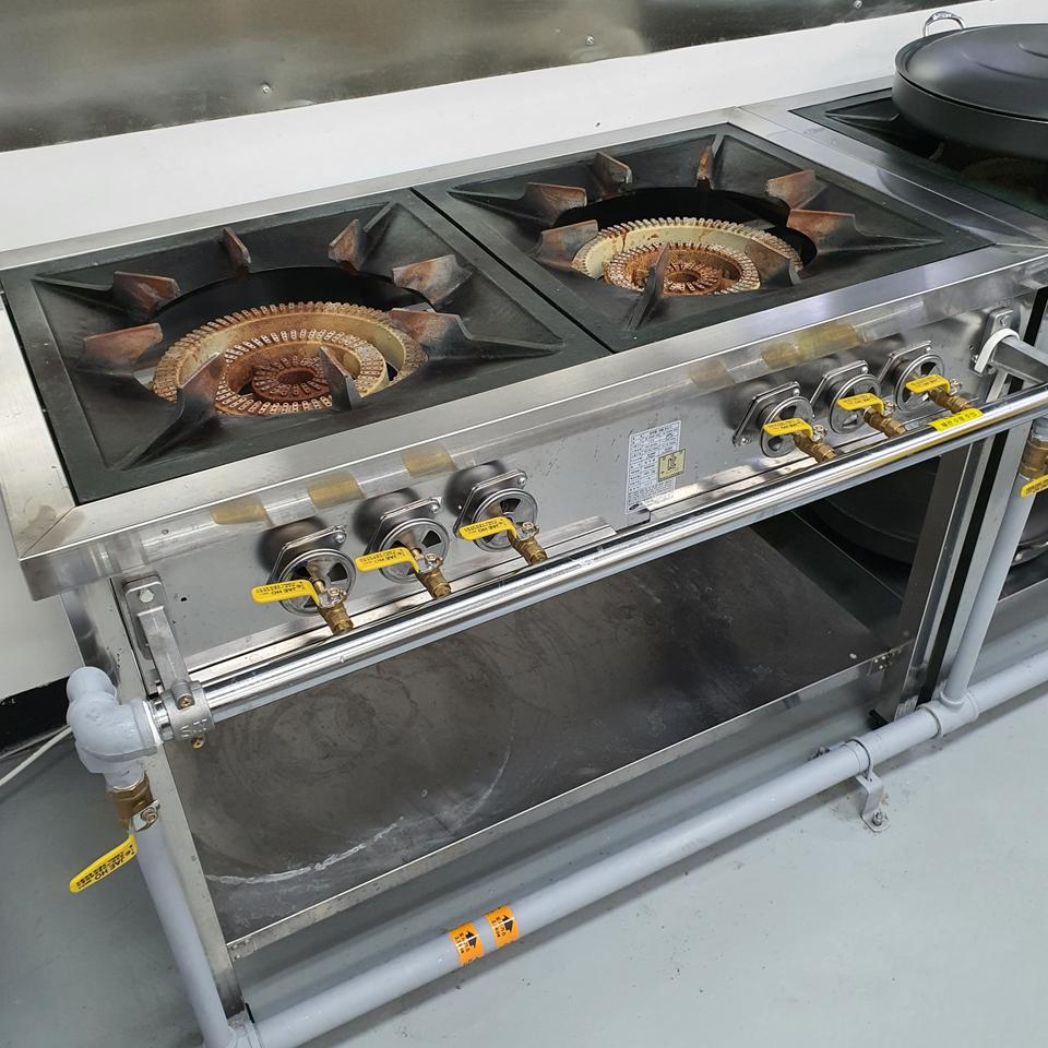 간택기, 업소용 2단가스렌지