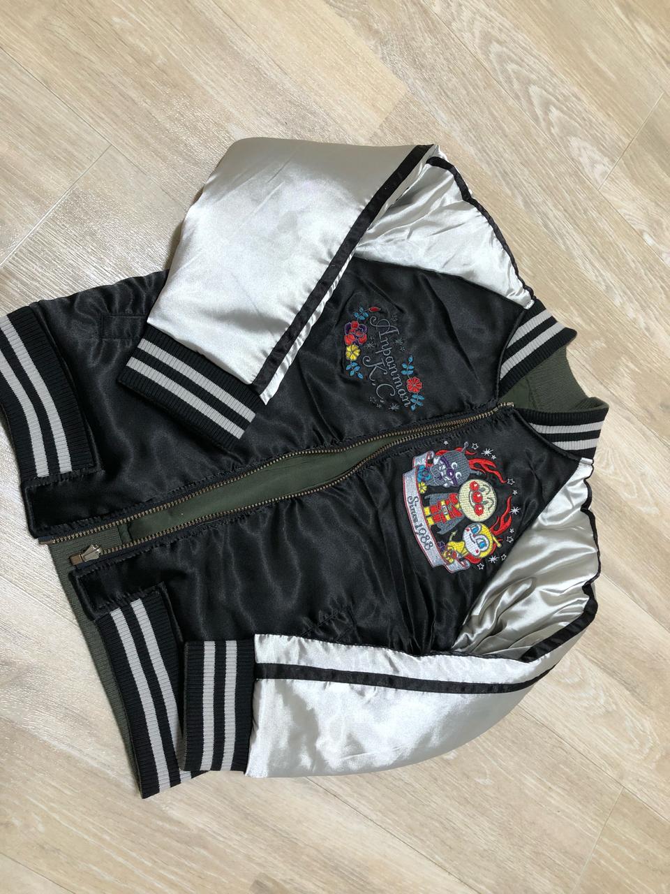 호빵맨 유아 블루종/항공점퍼