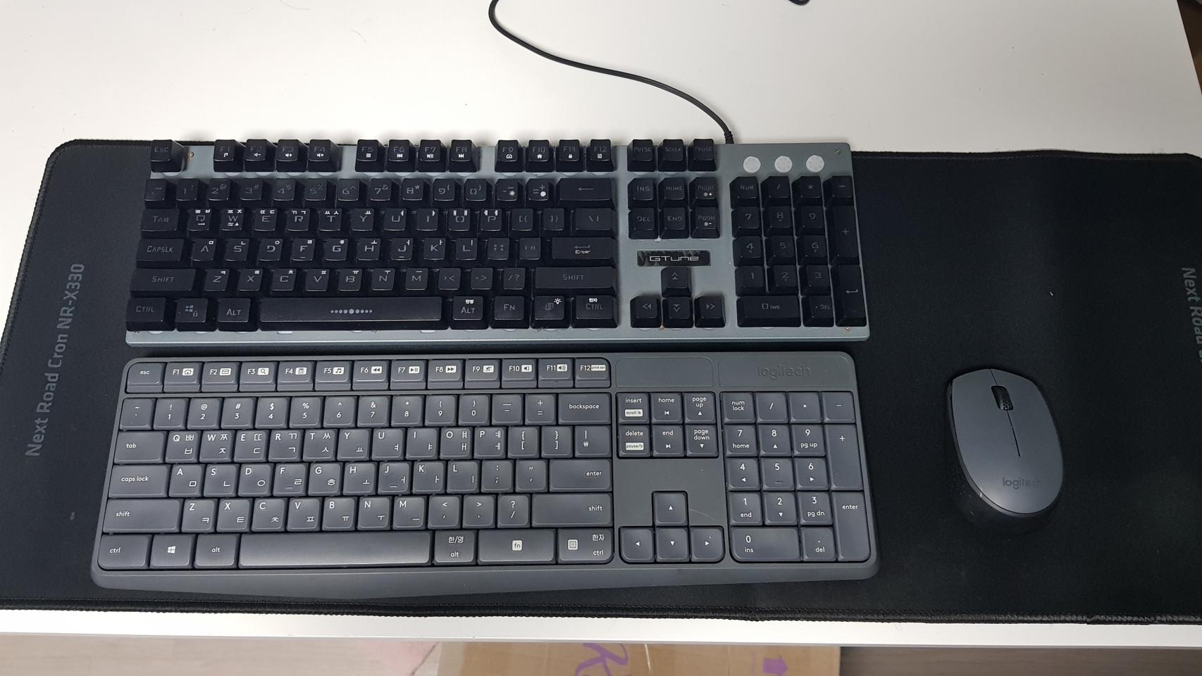 안전 무선 키보드 무선마우스 유선키보드 전부