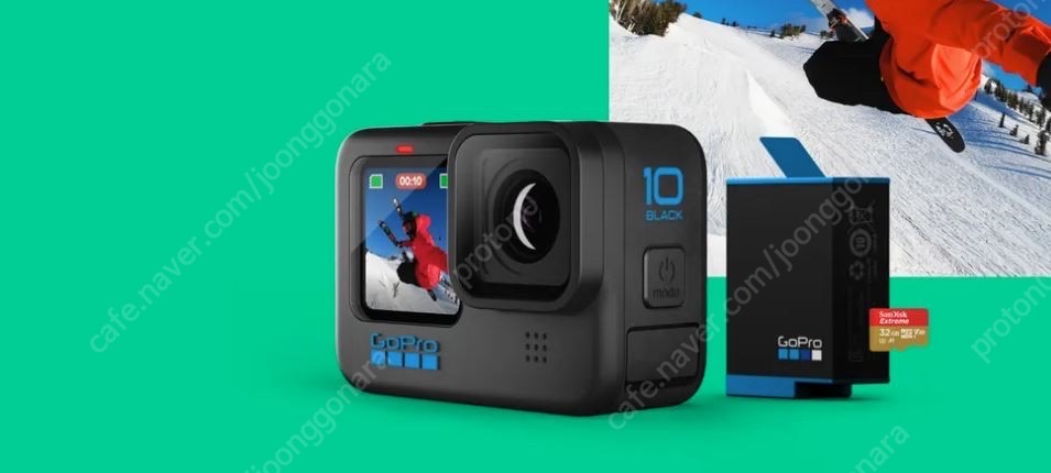 [미개봉새제품] 고프로 HERO10 Black + 액세서리 번들