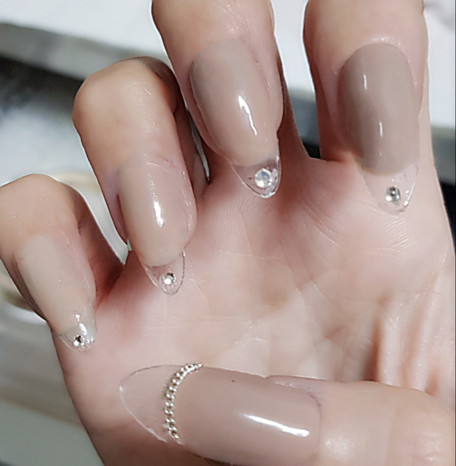 발레리나 수제네일팁