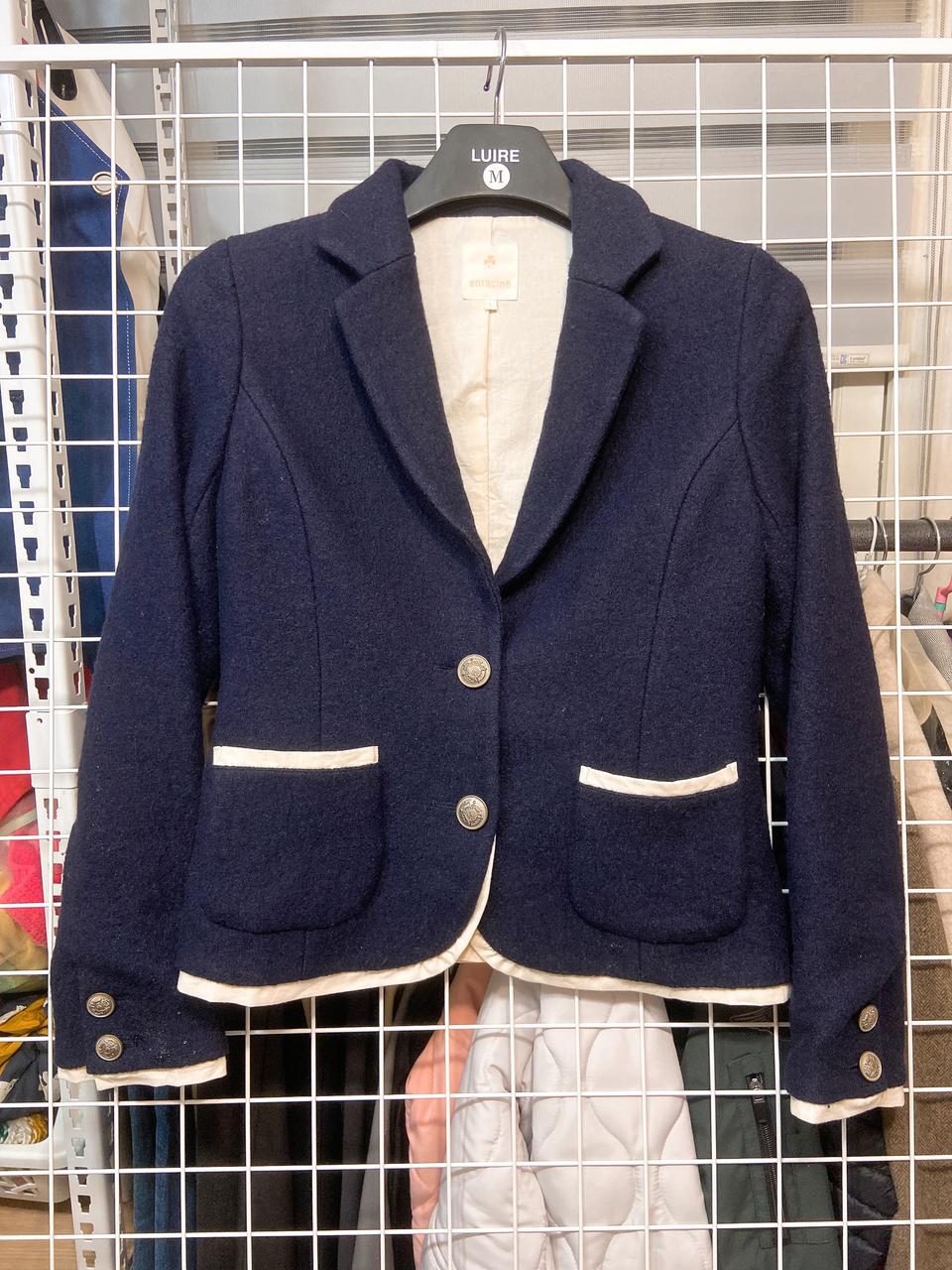 스쿨룩 스타일 자켓