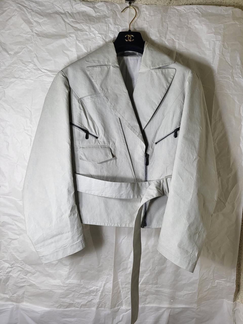 보테가 베네타 벨티드 드레시 포멀 자켓