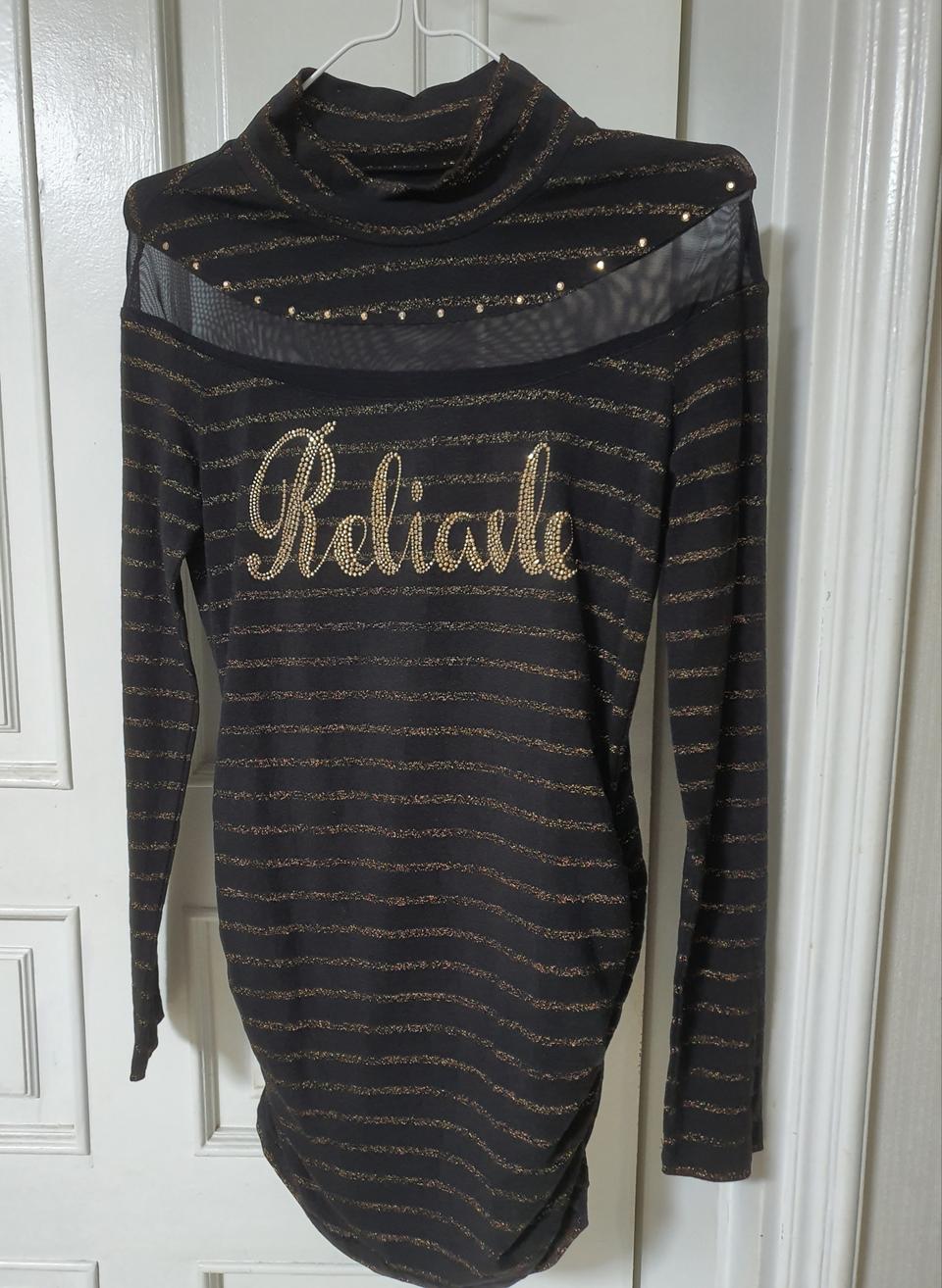 GGPX 시쓰루 롱티셔츠 미니원피스ㅡ새옷