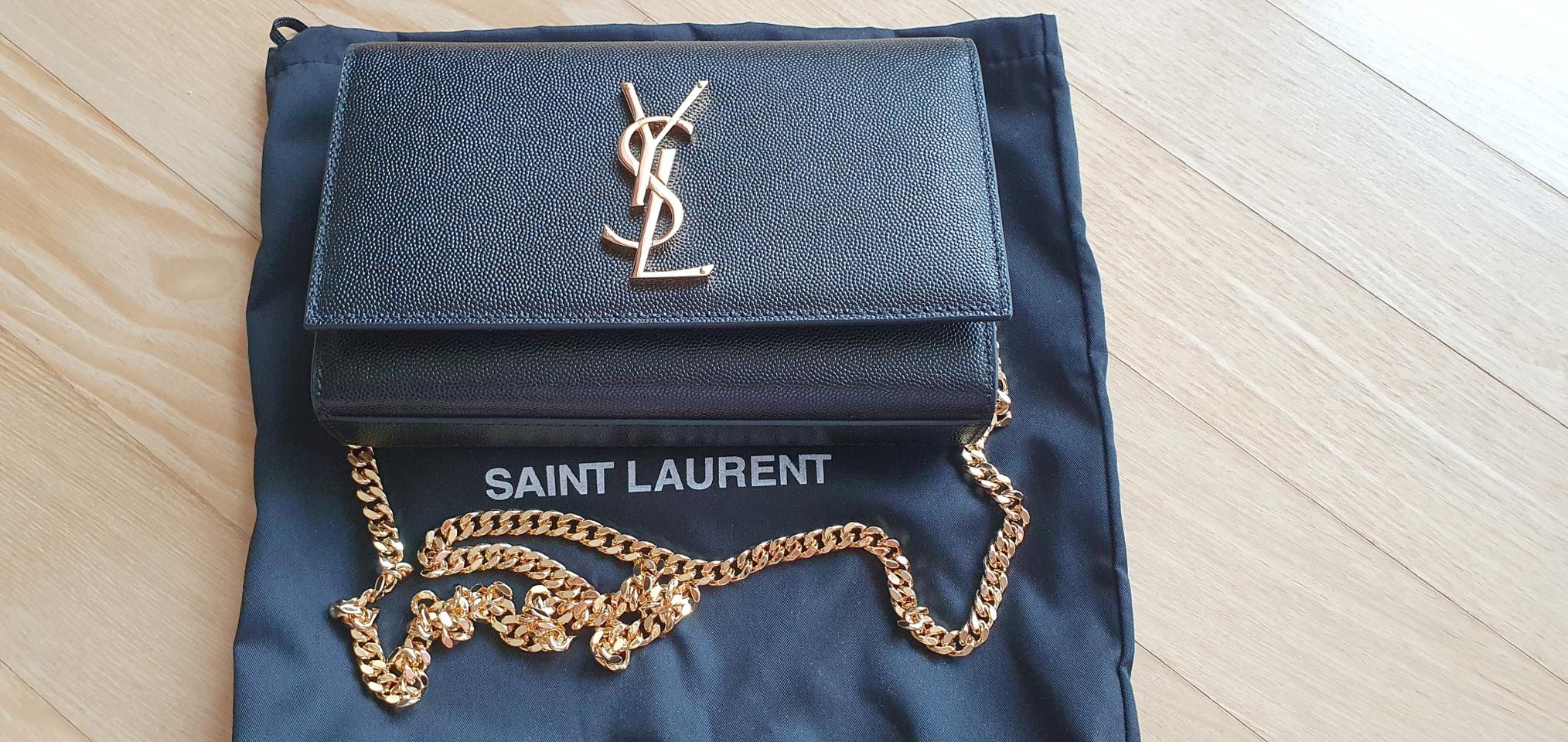 생로랑 케이트 숄더백  금장 스몰