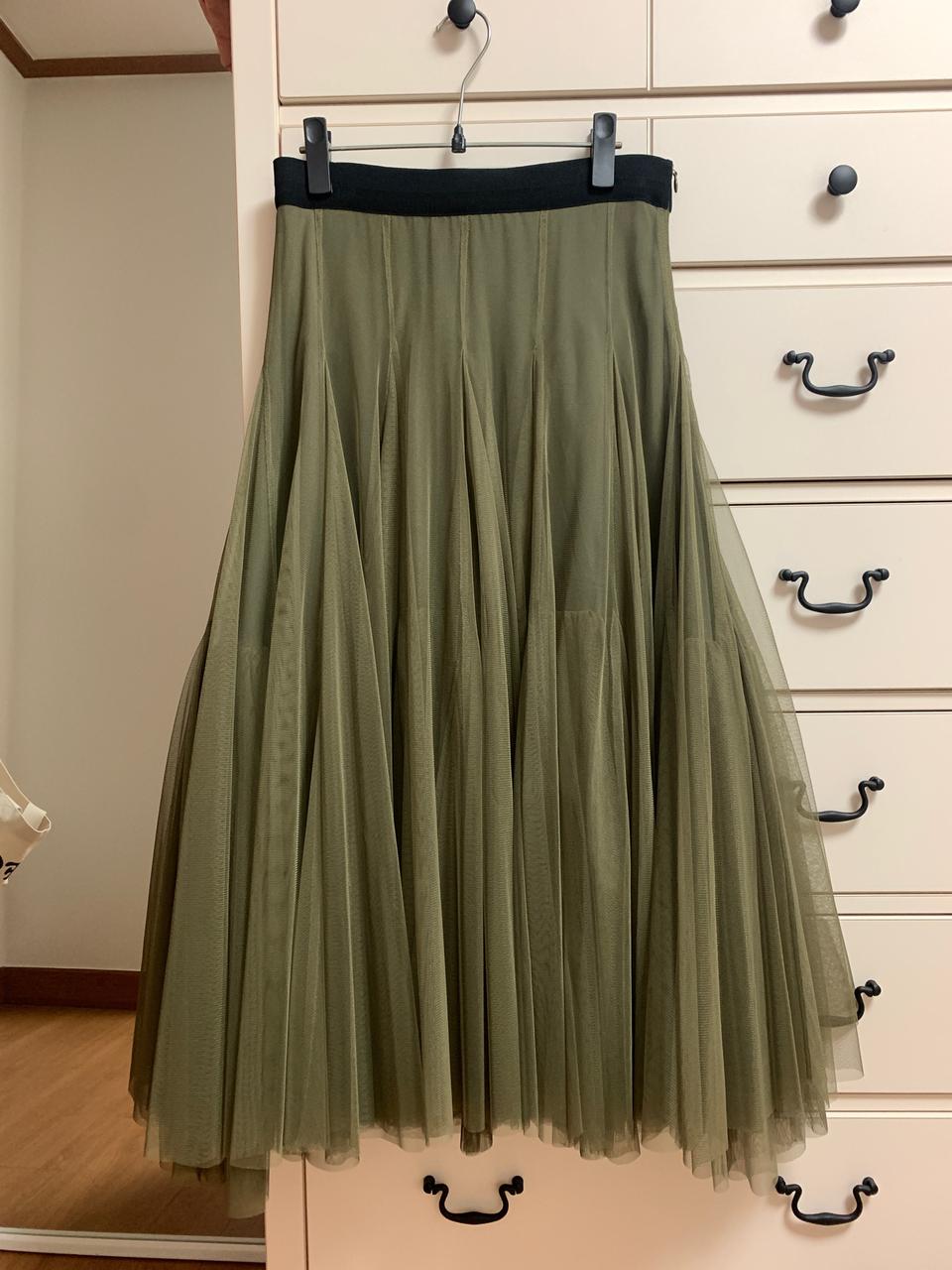 한섬 랑방컬렉션 샤스커트