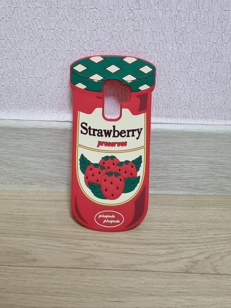 갤럭시 S9+ 스트로베리 젤리케이스