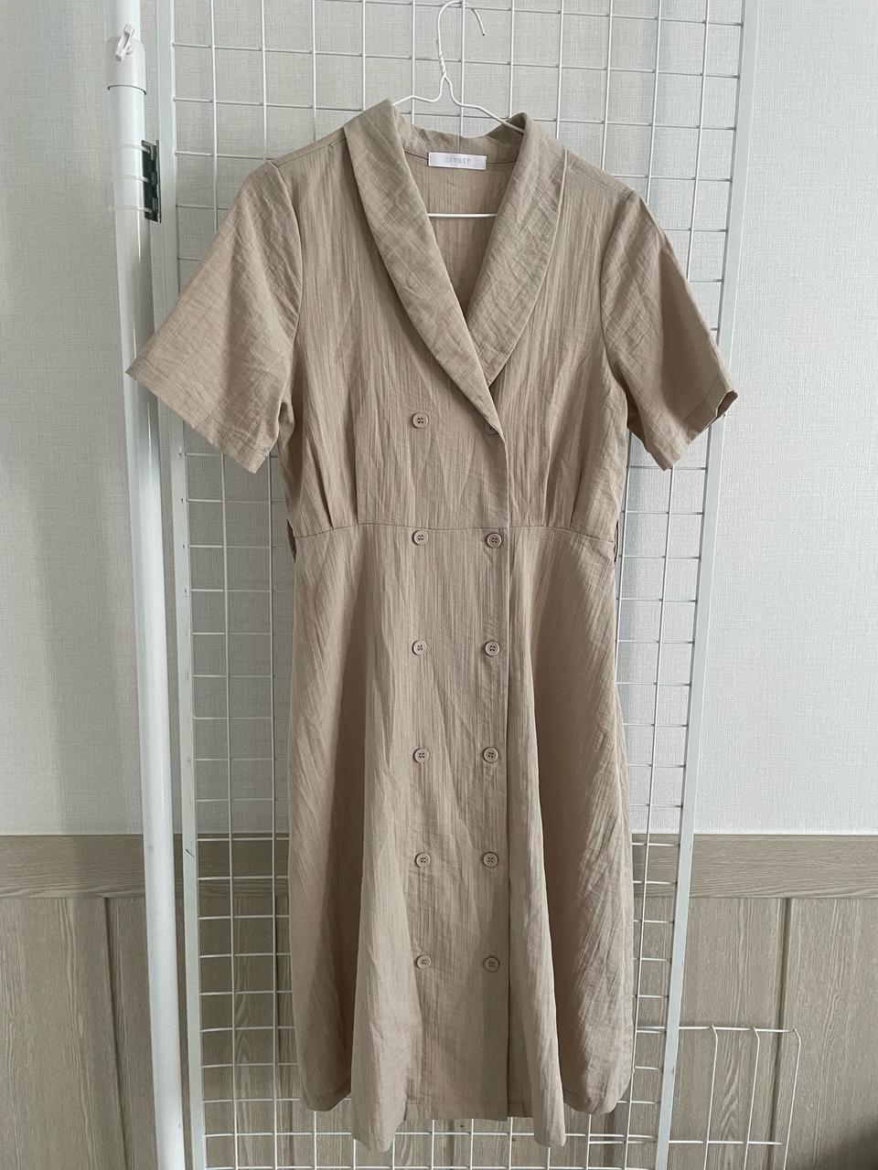 여성 린넨 롱 원피스