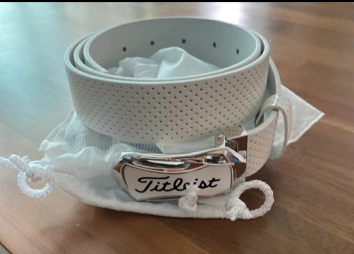 골프벨트.새제품) 타이틀리스트 고급가죽벨트.남녀공용