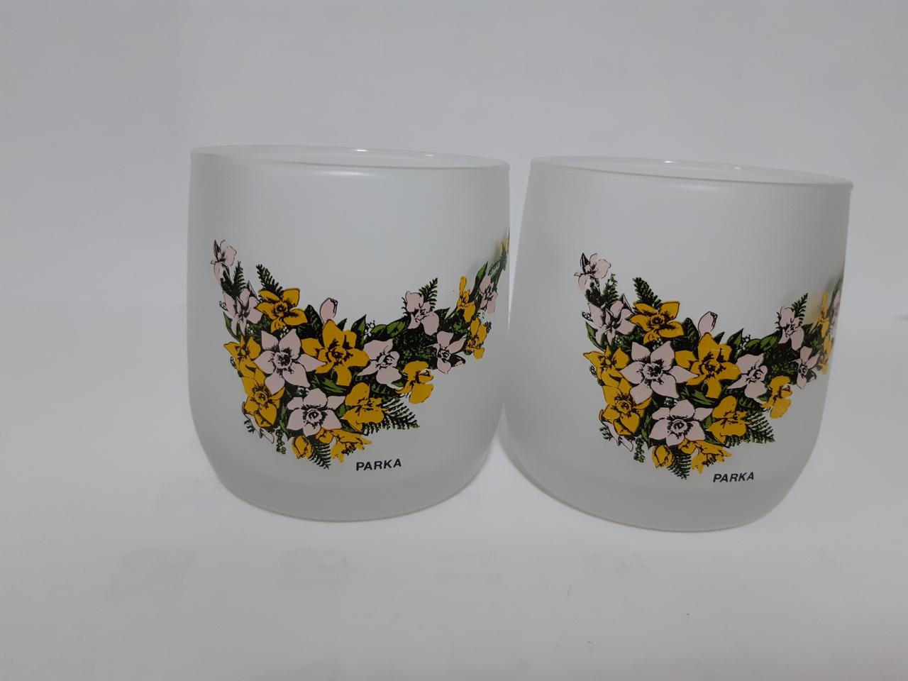 파카글라스 레트로컵 2개