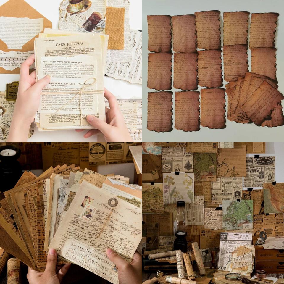 다꾸빈티지종이염색종이