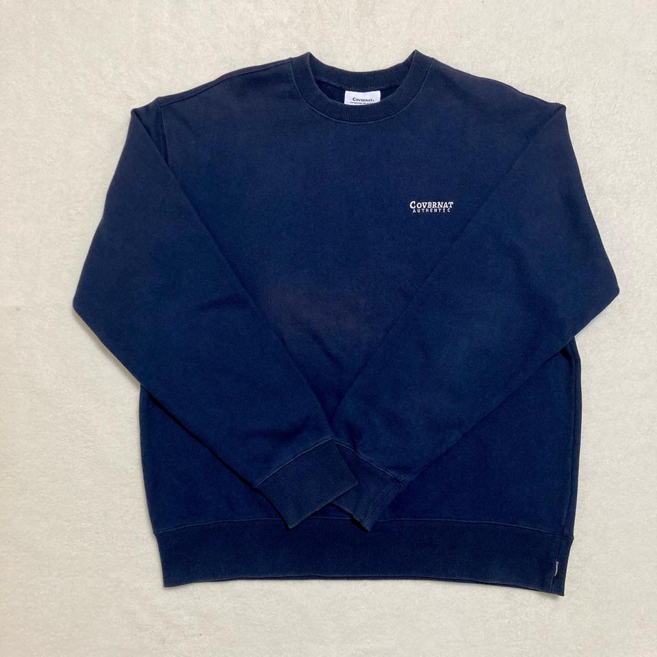 커버낫 네이비 맨투맨 (L)