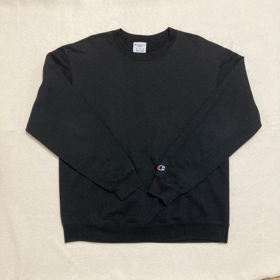 챔피온 블랙 맨투맨 (L)