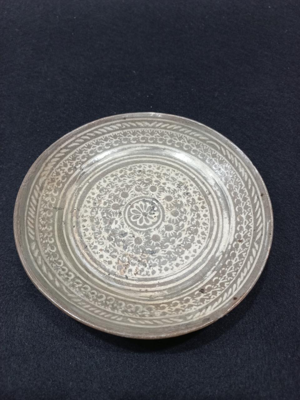 조선시대 분청 인화문 접시