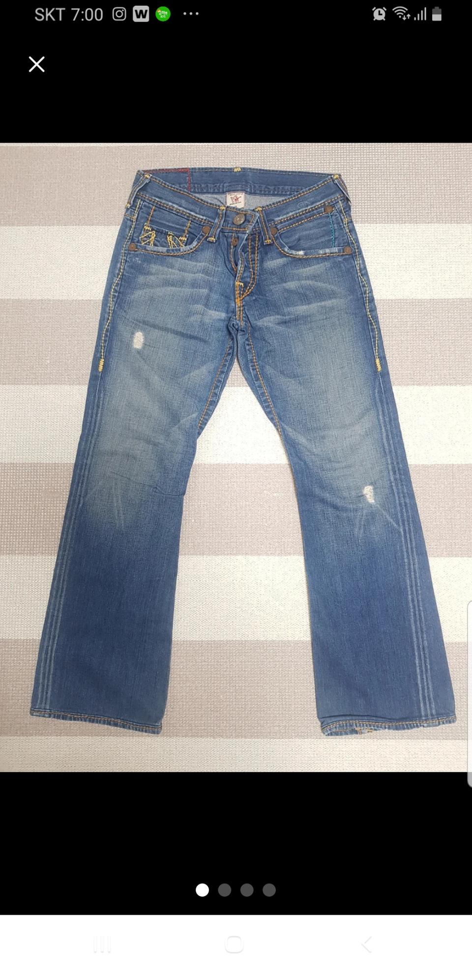 트루릴리젼 남자 청바지 29