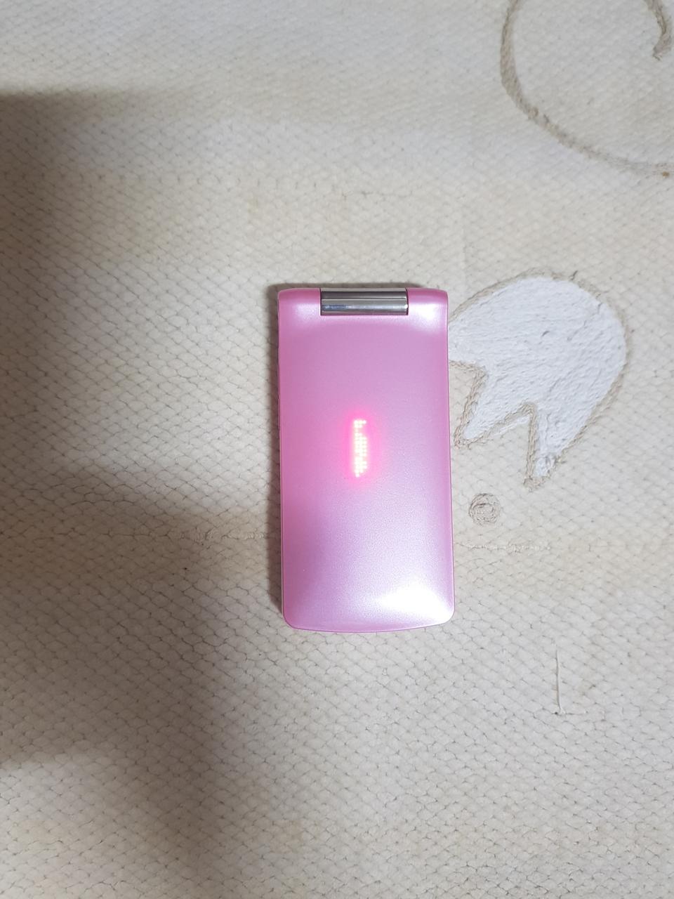 LG 휘슬폰 핑크 LGT 소장폰