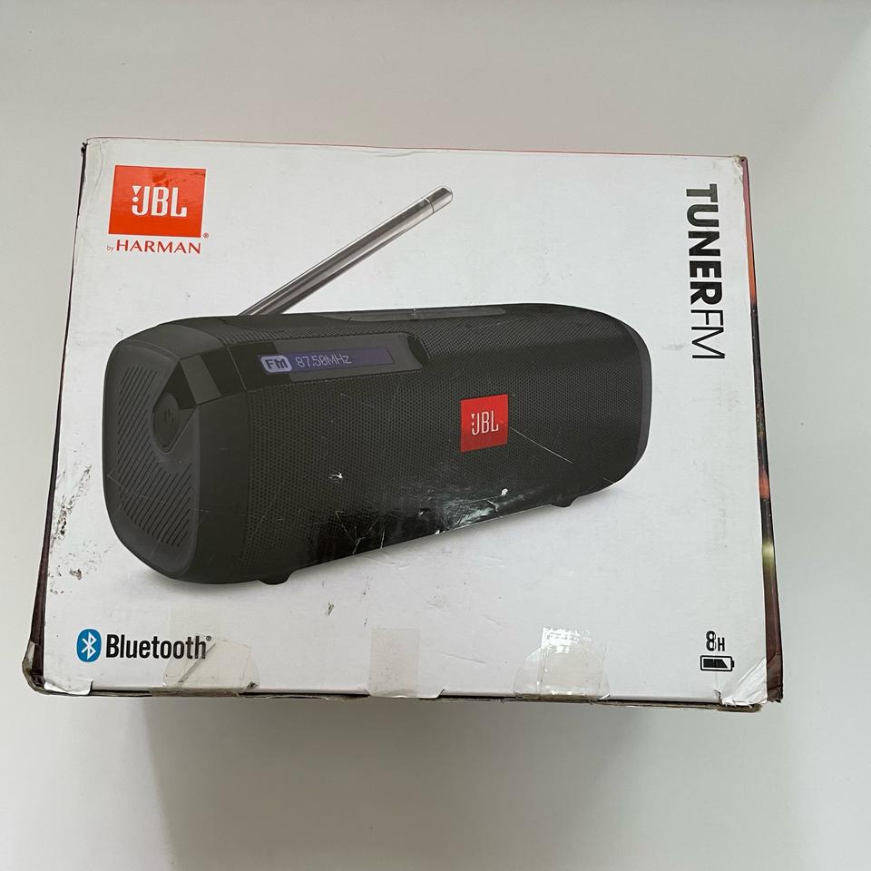 JBL TUNER FM Bluetooth 스피커 휴대용 라디오