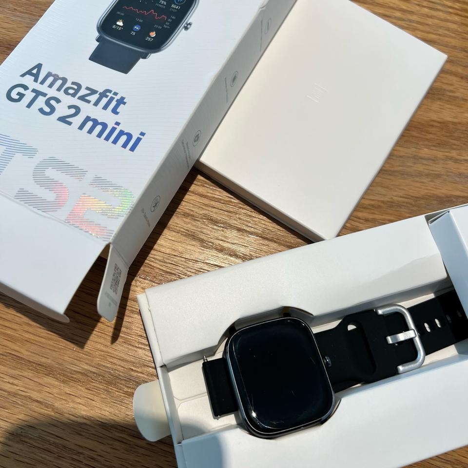 샤오미 어메이즈핏 gts2 mini 블랙 한글판