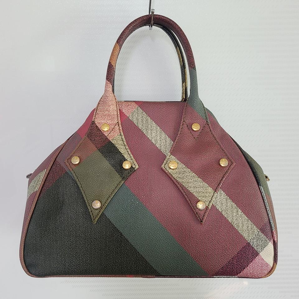 비비안웨스트우드 타탄체크 종가방 토트백 비비안웨스트우드가방