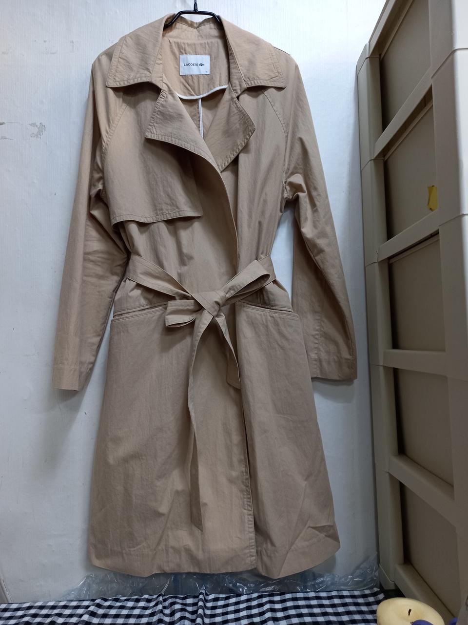 라코스테ㅡ트렌치코트ㅡ36