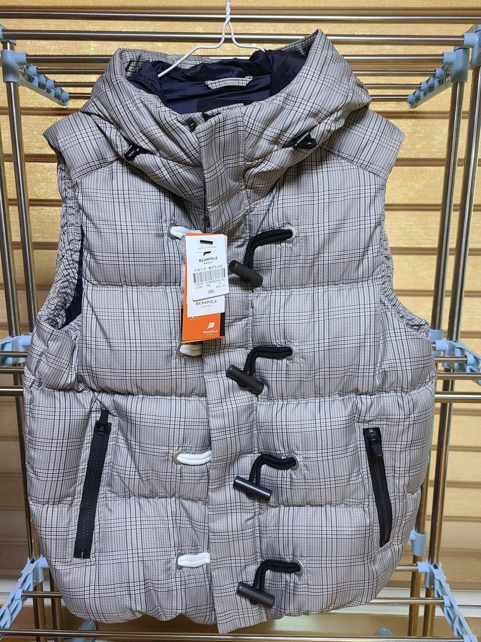 새상품 정품 빈폴스포츠 구스다운 베스트