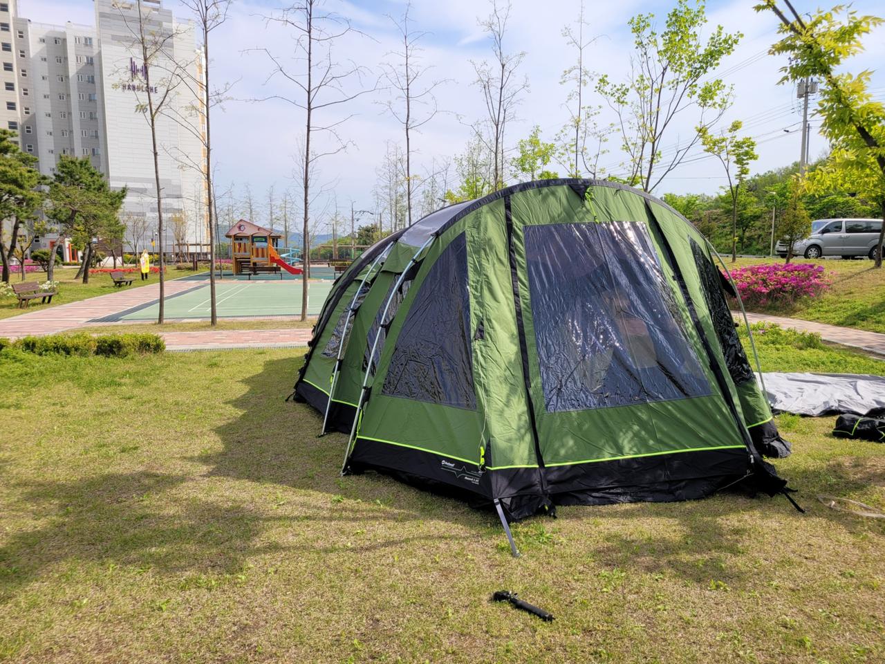 아웃웰 로즈웰 면에어텐트