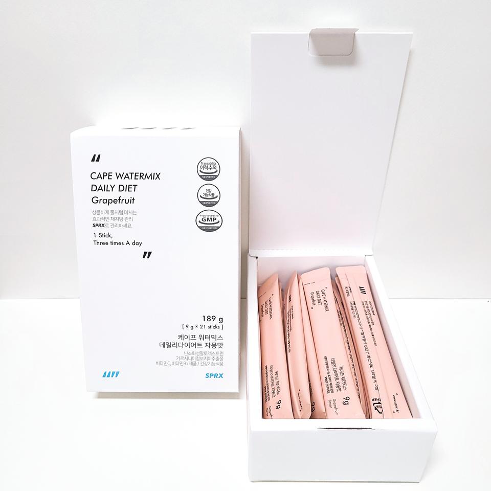 다이어트 음료 (SPRX 케이프 워터믹스 자몽)다이어트차 체지방 영양제