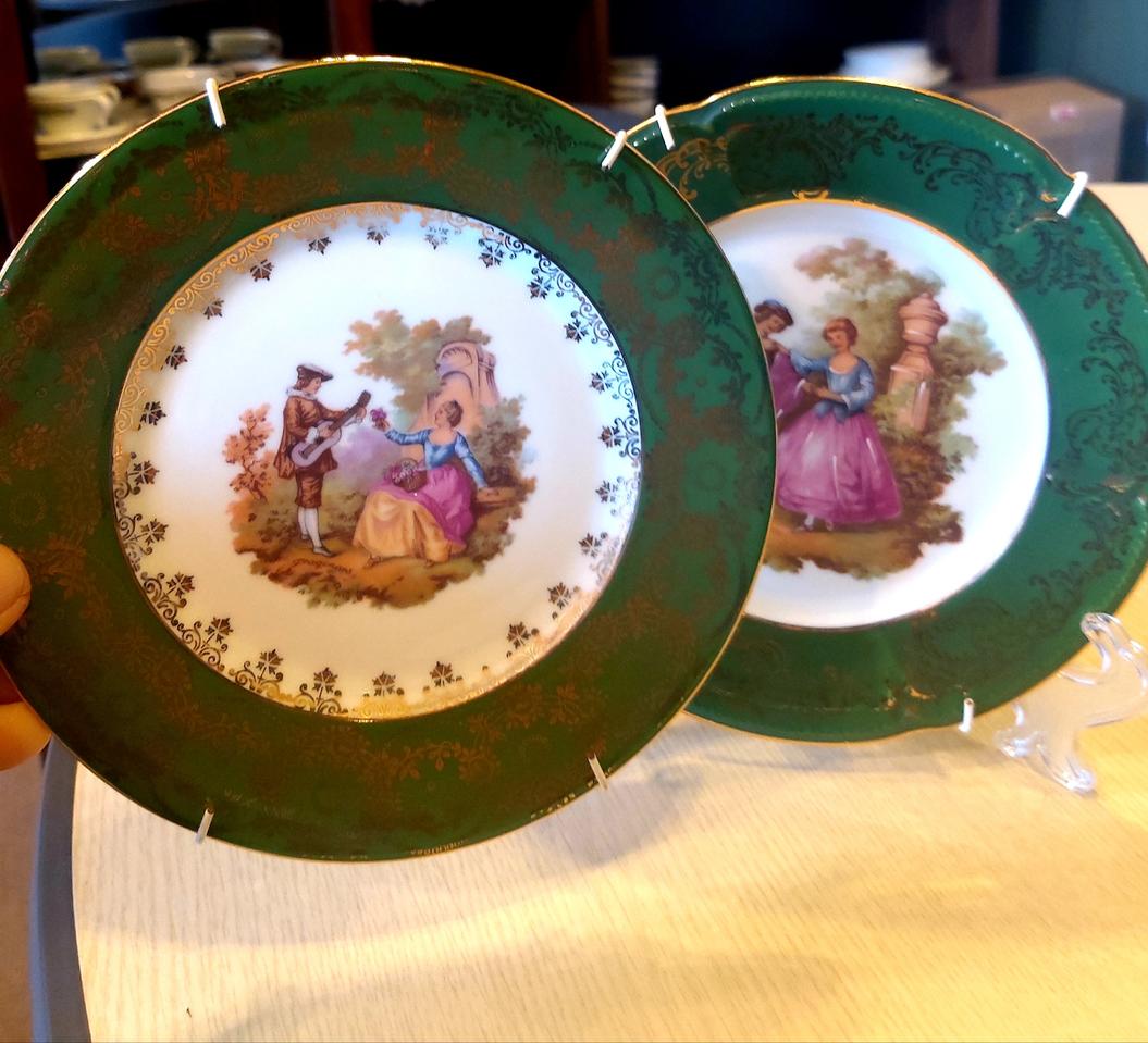 프랑스제 리모즈접시