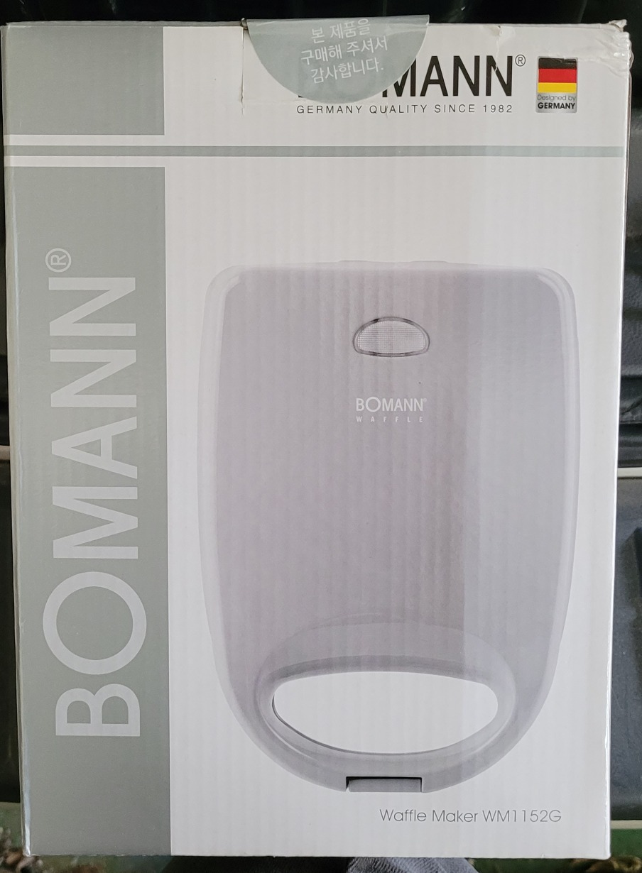 보만 와플메이커 새제품 택포 WM1152G