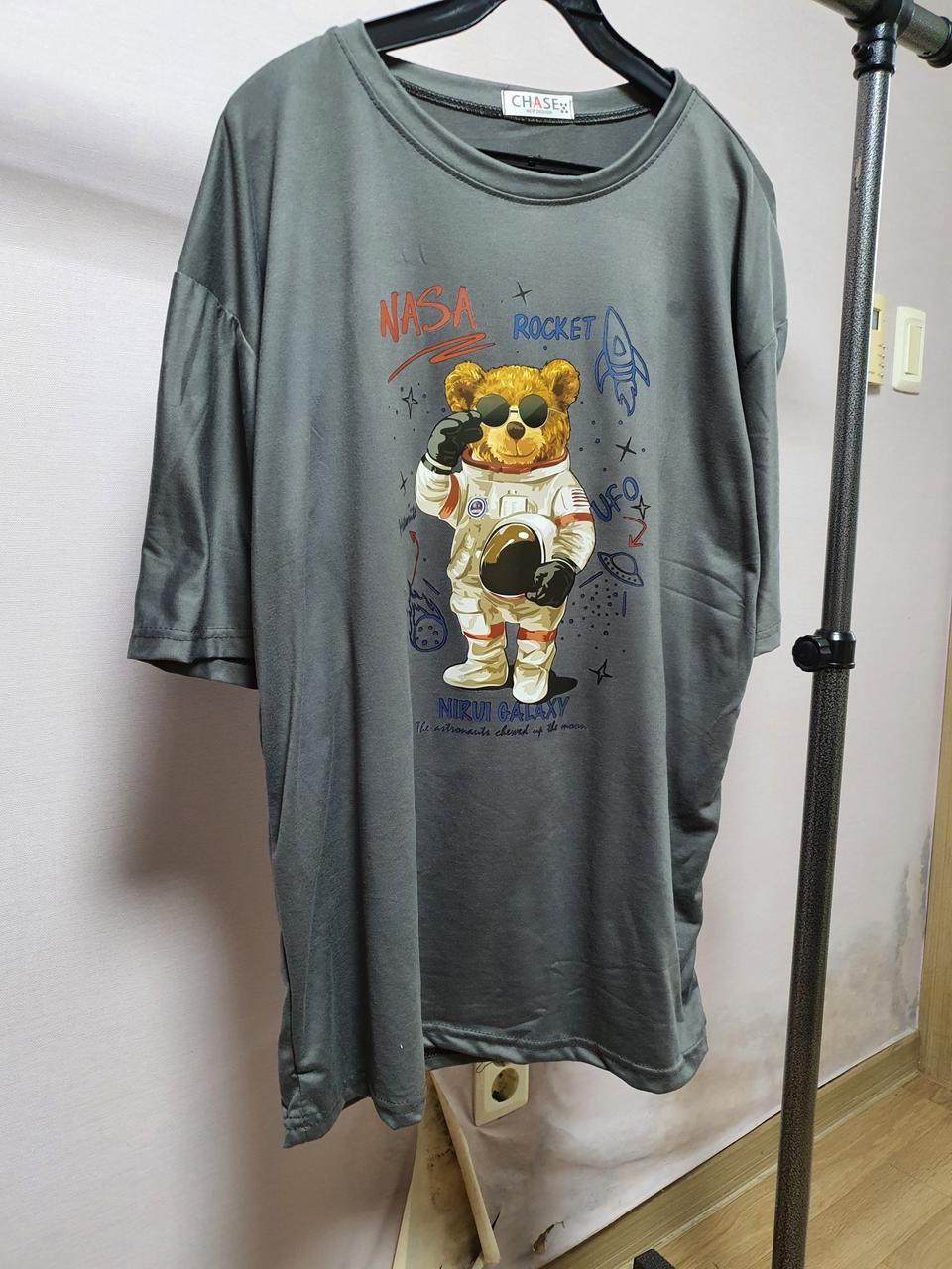 오버핏 레이어드 티