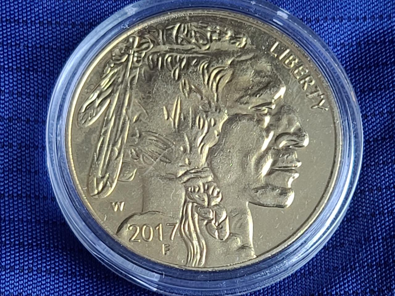 20170W F 버팔로 금화 1온스 9999%금. 금값 말씀하지마세요