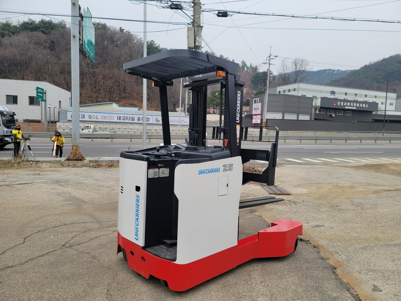전동지게차 멀티 사이드포크 2.5톤