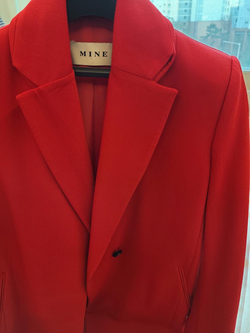 MINE 여성용 사계절 포인트 자켓