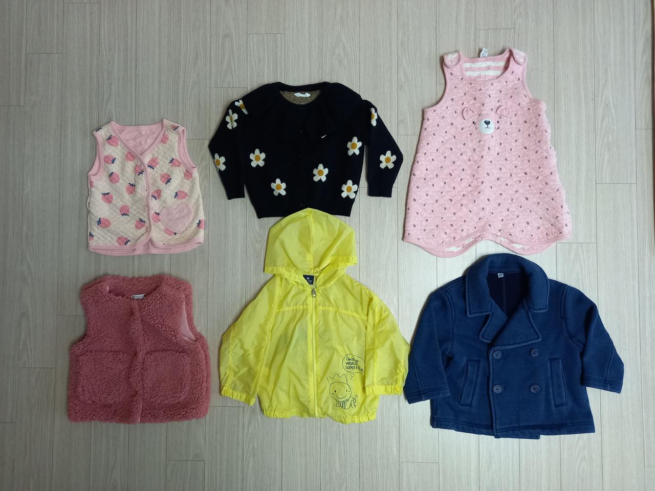 여아 2-3세 100사이즈(겉옷 기타등등 33벌)