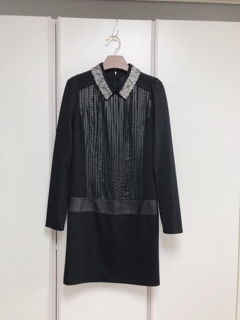 스팽글 원피스(블랙)55