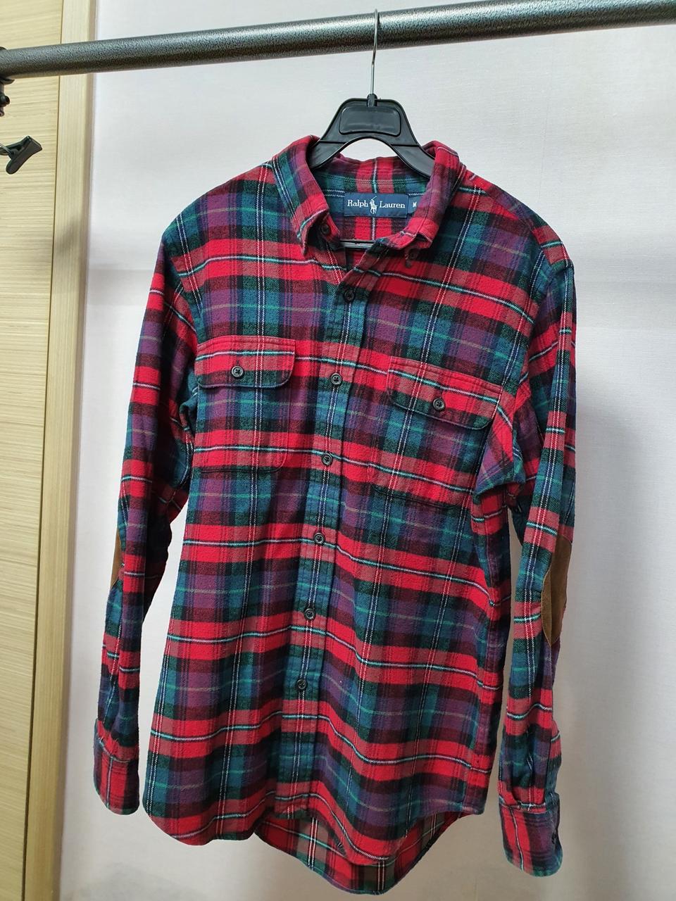 폴로 체크남방 95