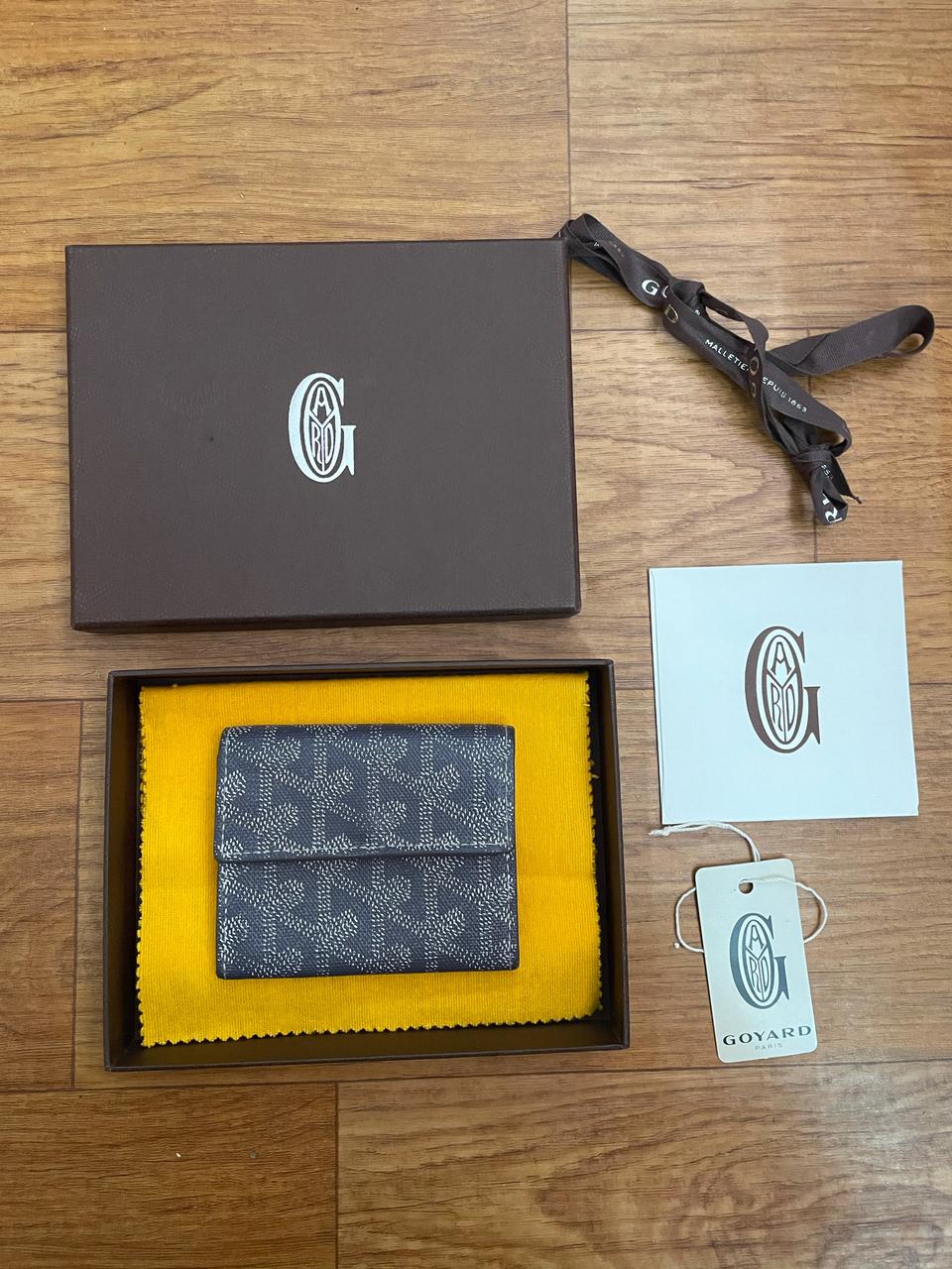 (정품)고야드 마리니 카드지갑(스페셜컬러 그레이)