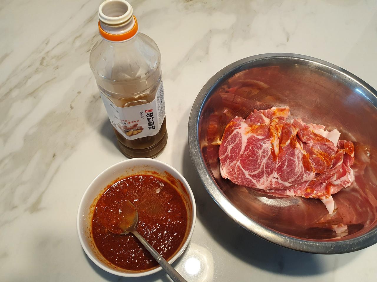 생강효능 꽉찬 생강차생강즙500ml2개