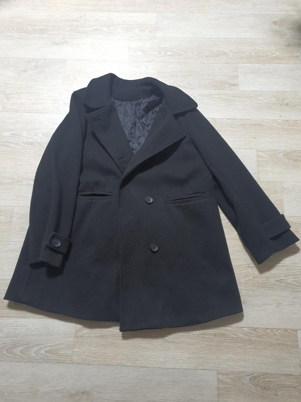 더블단추 에이라인 코트 55